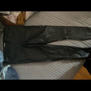 Maurice’s faux leather legging style work pant